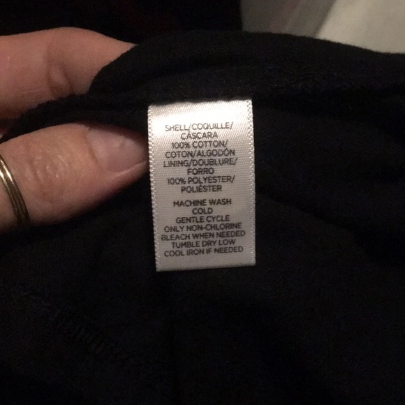 Loft NWOT M black v neck dress - Picture 6 of 7